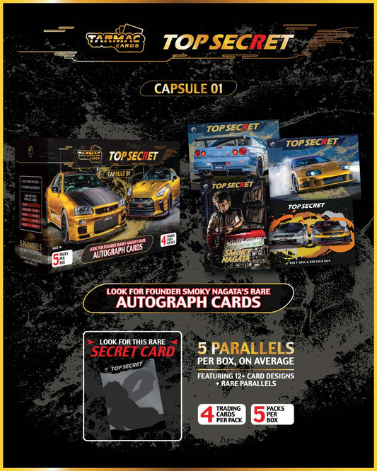 (Preorder) Tarmac Cards Top Secret Capsule 01 One Pack/One Box TC-TSE-01 [2 Versions]
