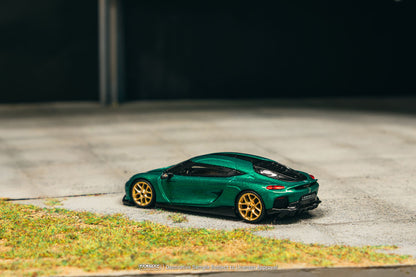 (Preorder) Tarmac Works 1:64 Koenigsegg Gemera Green T64G-TL053-GR