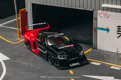 (Preorder) Tarmac Works 1:43 LB-ER34 Super Silhouette SKYLINE ADVAN T43-021-ADV
