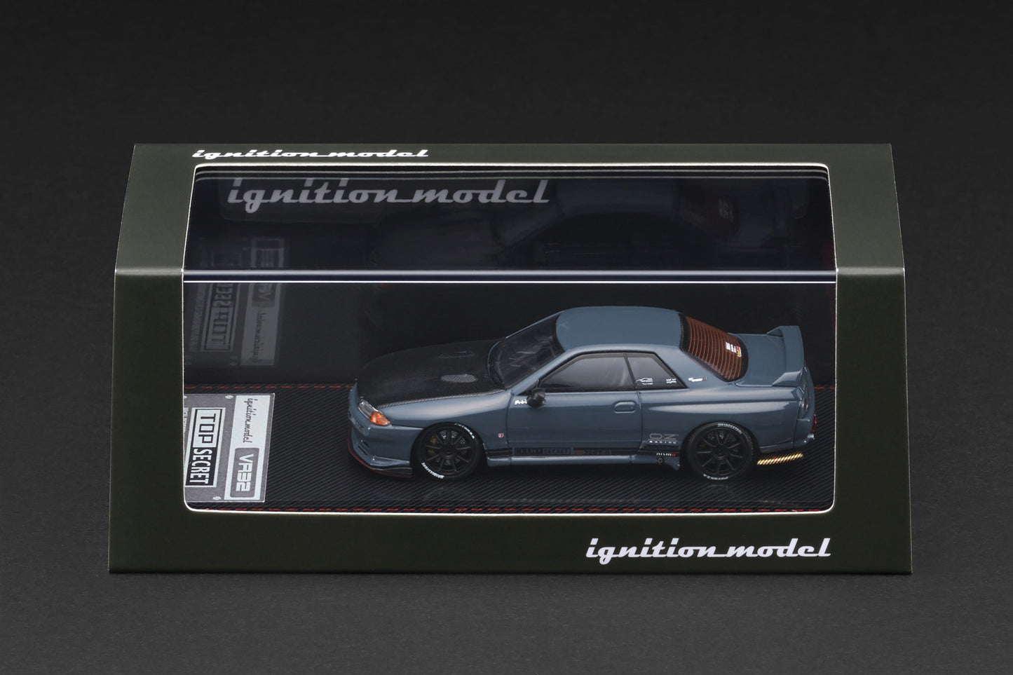(Preorder) Ignition Model 1:64 TOP SECRET GT-R (VR32) Gray IG3845