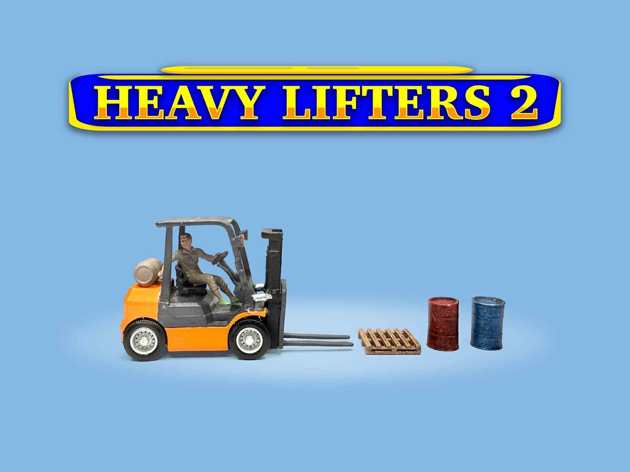 (Preorder) American Diorama 1:64 Figure set - Heavy Lifters AD-2434