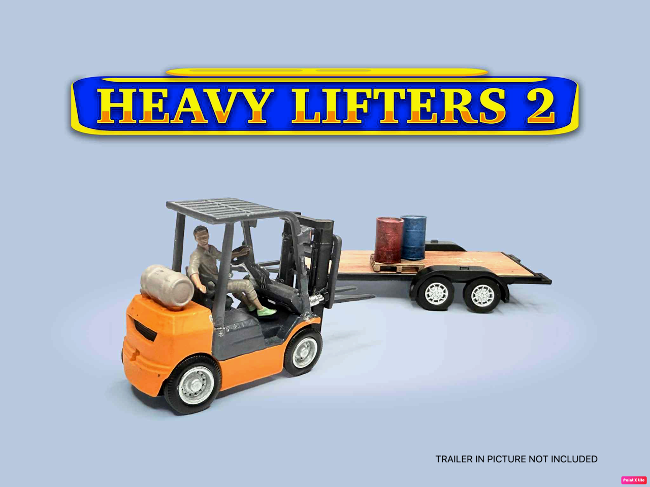 (Preorder) American Diorama 1:64 Figure set - Heavy Lifters AD-2434