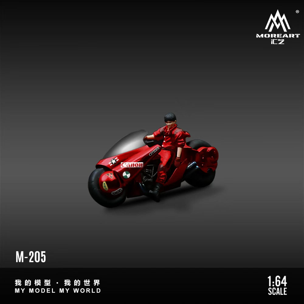 (Preorder) MoreArt 1:64 AKIRA RESIN MOTORCYCLE FIGURE MO222205