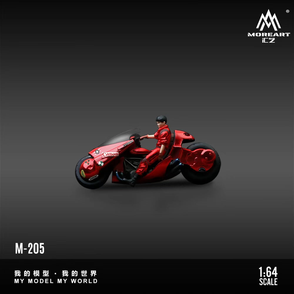 (Preorder) MoreArt 1:64 AKIRA RESIN MOTORCYCLE FIGURE MO222205
