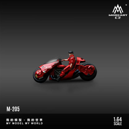 (Preorder) MoreArt 1:64 AKIRA RESIN MOTORCYCLE FIGURE MO222205