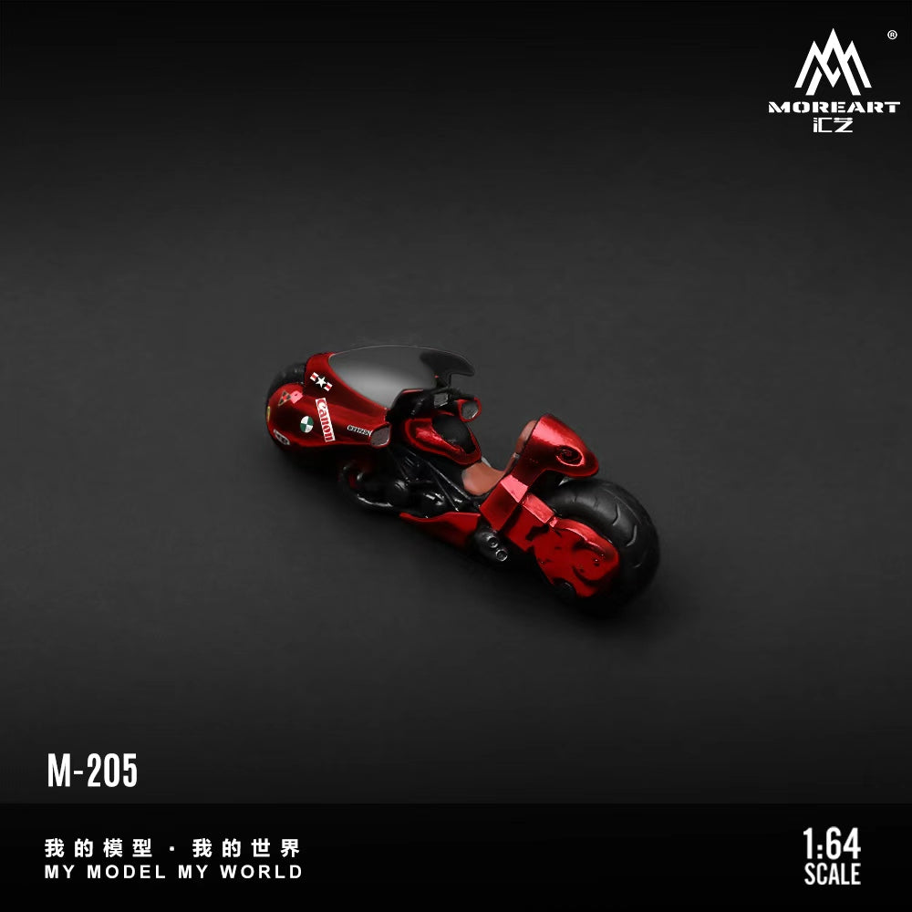 (Preorder) MoreArt 1:64 AKIRA RESIN MOTORCYCLE FIGURE MO222205