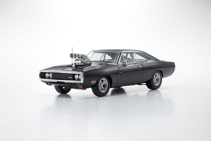 Model of a classic muscle car on a white background