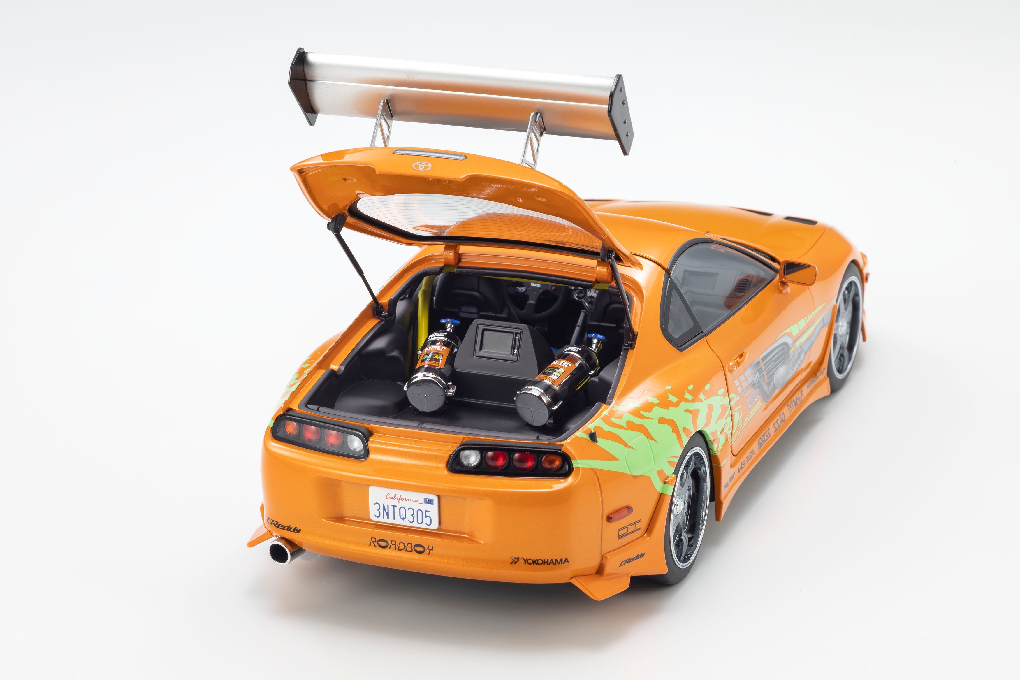 Kyosho 1:18 TOYOTA SUPRA TURBO FAST & FURIOUS ORANGE 08975FF