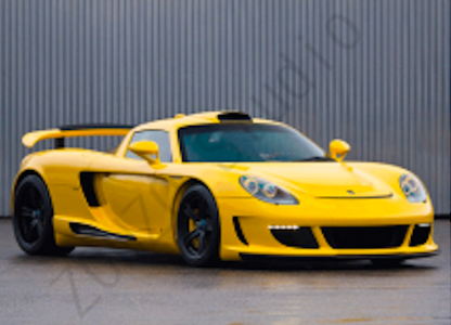 The Laboratory 1:64 Gemballa Mirage GT Yellow ZTLMGT202508 (Preorder)