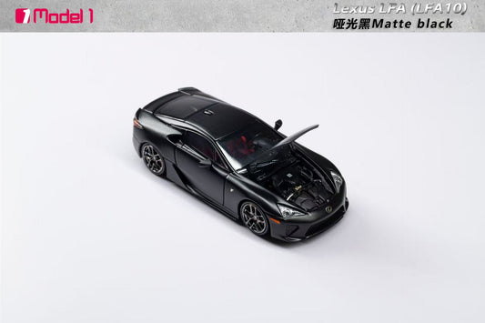 (Preorder) Model 1 1:64 Lexus LFA Matt Black/Tiffany Blue [2 Colors]