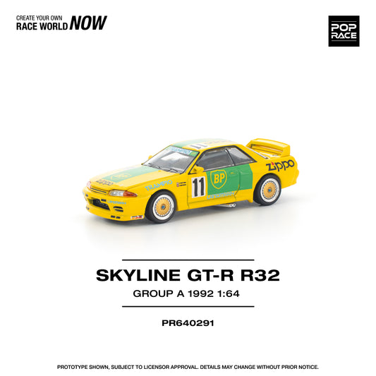 Pop Race 1:64 GT-R R32 GROUP A 1992 PR640291