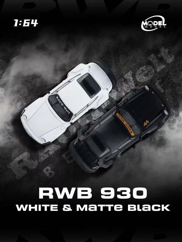 (Preorder) Model Model 1:64 RWB 930 Black/WhiteMM64-RWB930-001/MM64-RWB930-004 [2 Colors]