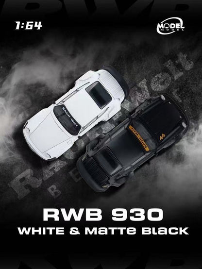 (Preorder) Model Model 1:64 RWB 930 Black/WhiteMM64-RWB930-001/MM64-RWB930-004 [2 Colors]