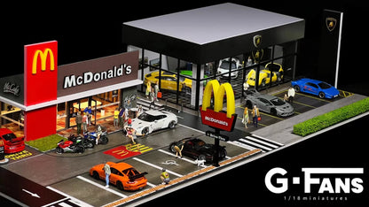 G-Fans 64 McDonald’s Diorama 710033