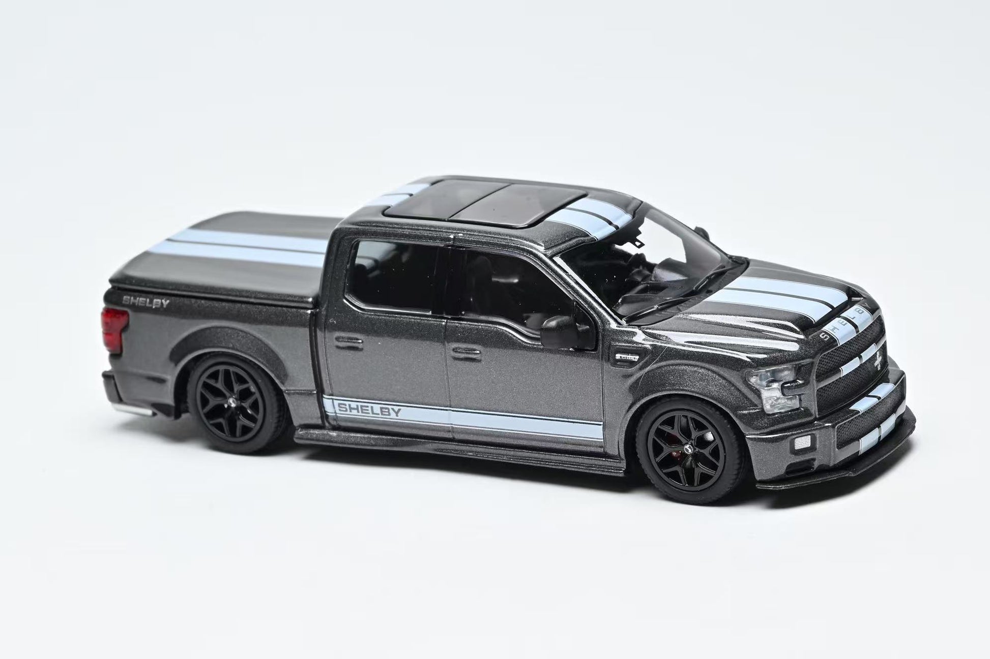 Model of a Shelby truck on a white background