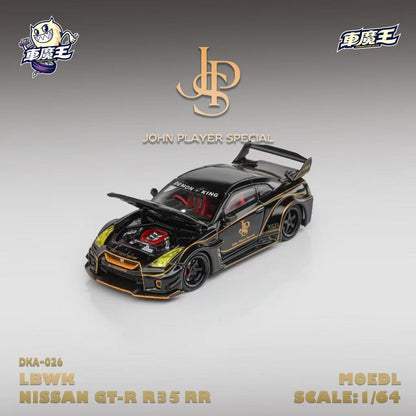 (Coming Soon) Demon King Auto 1:64 Nissan GTR35 RR JPS Livery