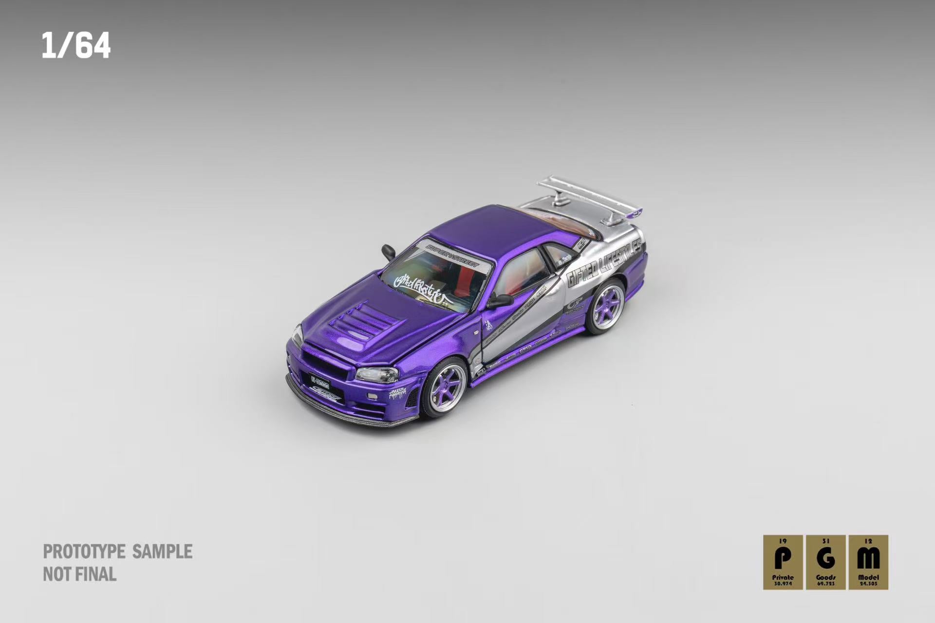PGM 1:64 Nissan Skyline GT-R (R34) HEC 2025 [Event Edition