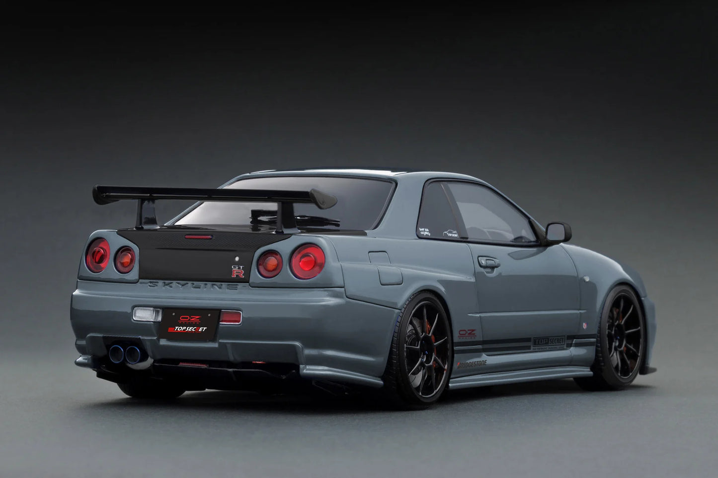 Ignition Model 1:18 Top Secret 34GT-R (BNR34) Stealth Gray IG3639