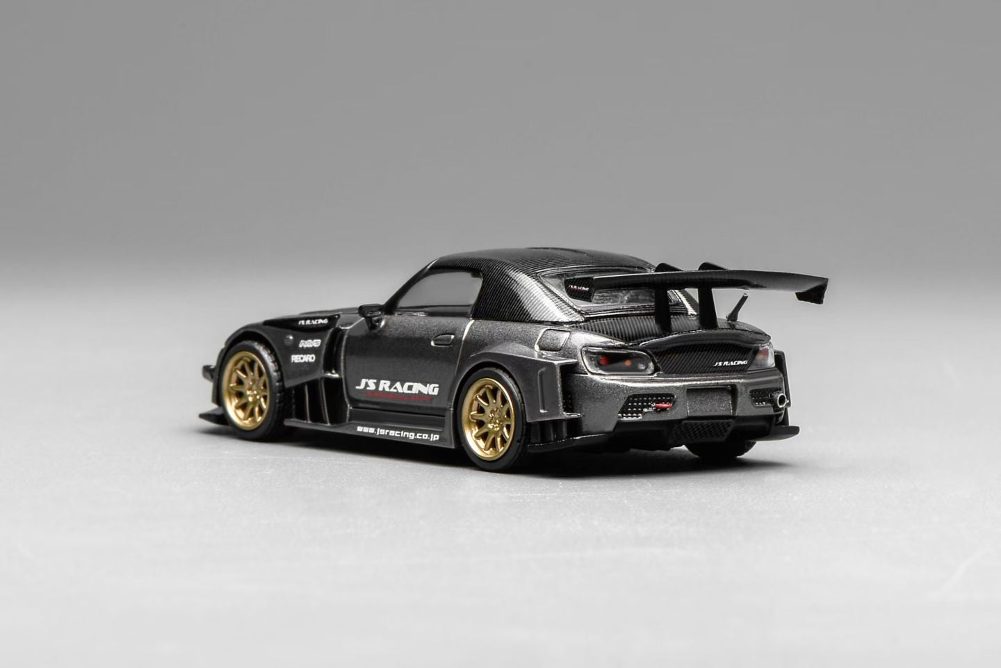 Motorhelix 1:64 Honda S2000 J's Racing Moon Rock Metallic M65145