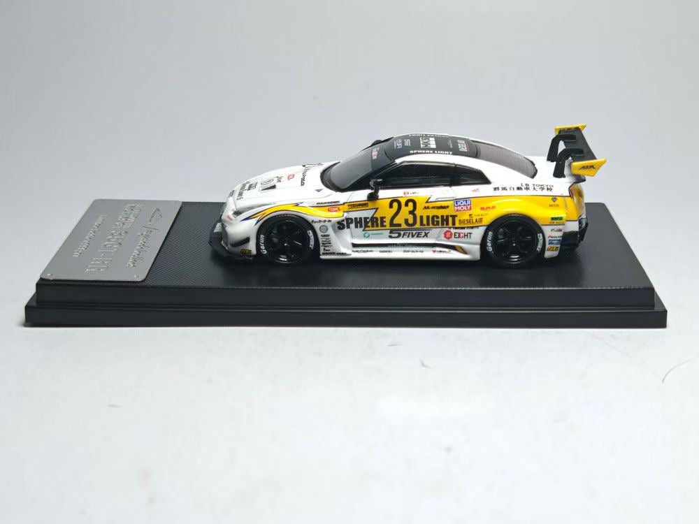 (Preorder) Model Collect 1:64 Nissan LB GTR GT White Flash Livery MC640005M/MC640005N [2 Versions]