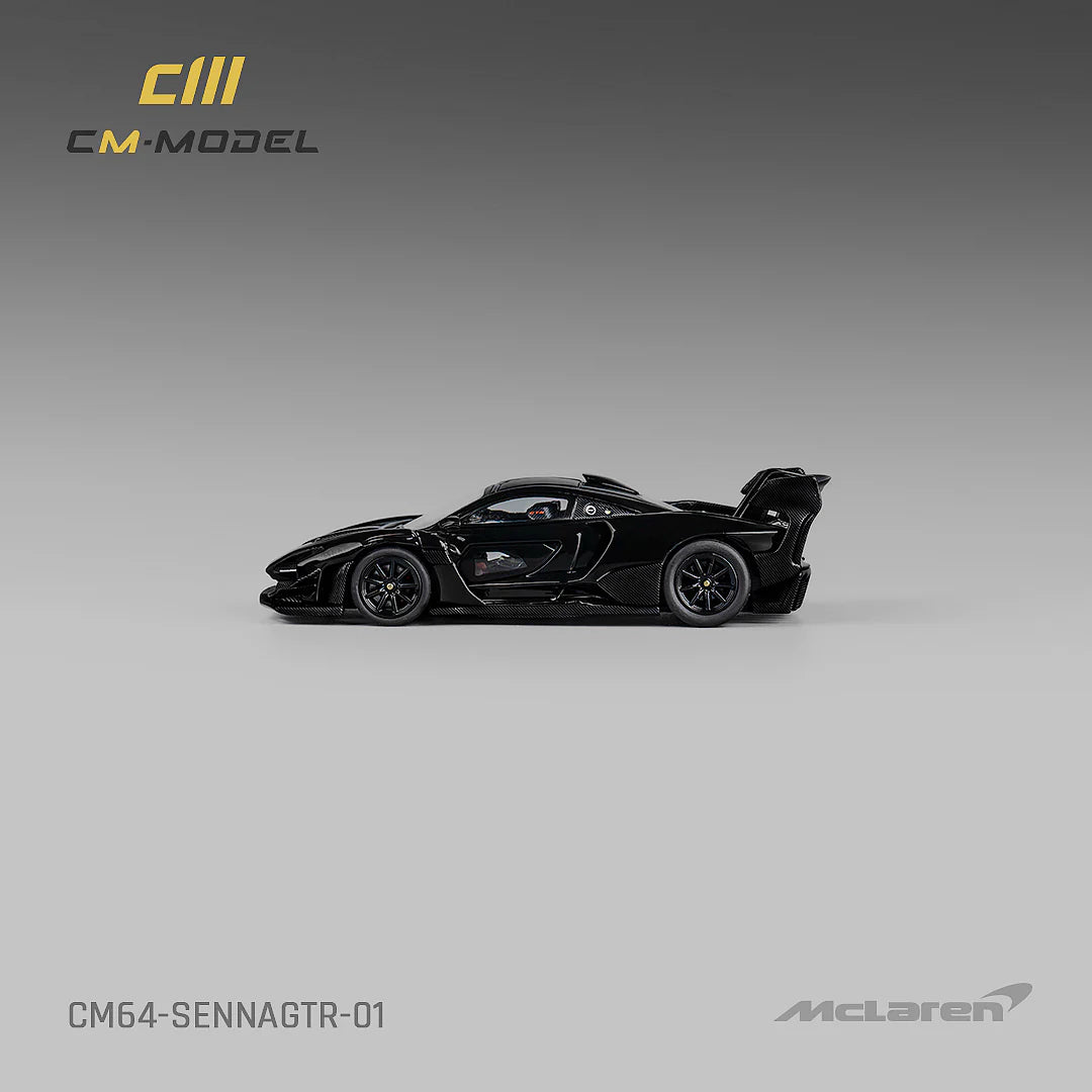CM Model 1:64 McLaren Senna GTR – Black – Limited Edition