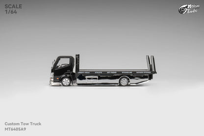 Microturbo 1:64 Custom Tow Truck - Black/Chrome