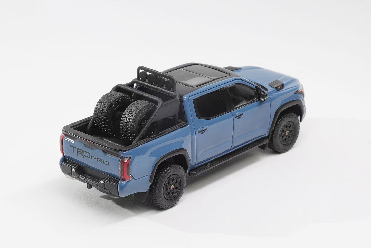 GCD Toyota Tundra Pickup Blue (LHD) in White Background