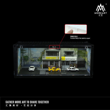 MoreArt 1:64 Initial D Container Scenario Version C Diorama