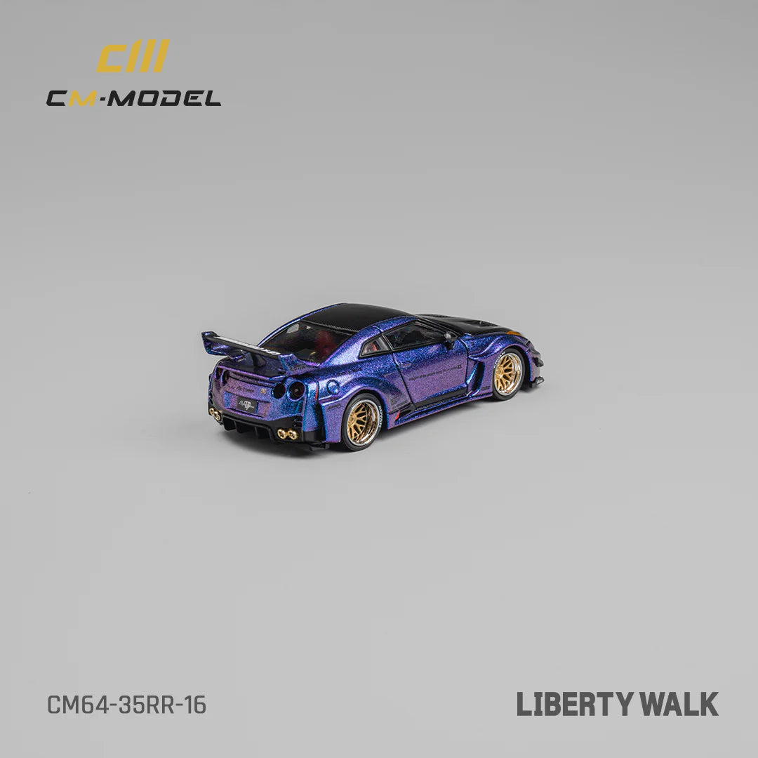 CM Model 1:64 Nissan LBWK 35GT-RR Chameleon with Carbon