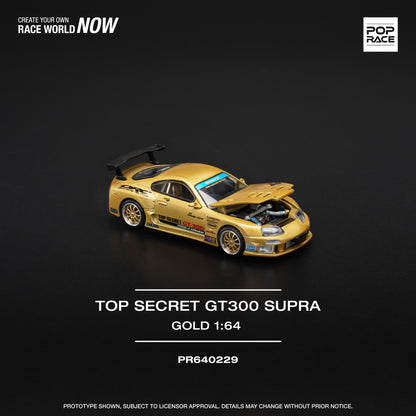 Pop Race 1:64 Toyota Supra Top Secret GT300 PR640229 (Preorder)