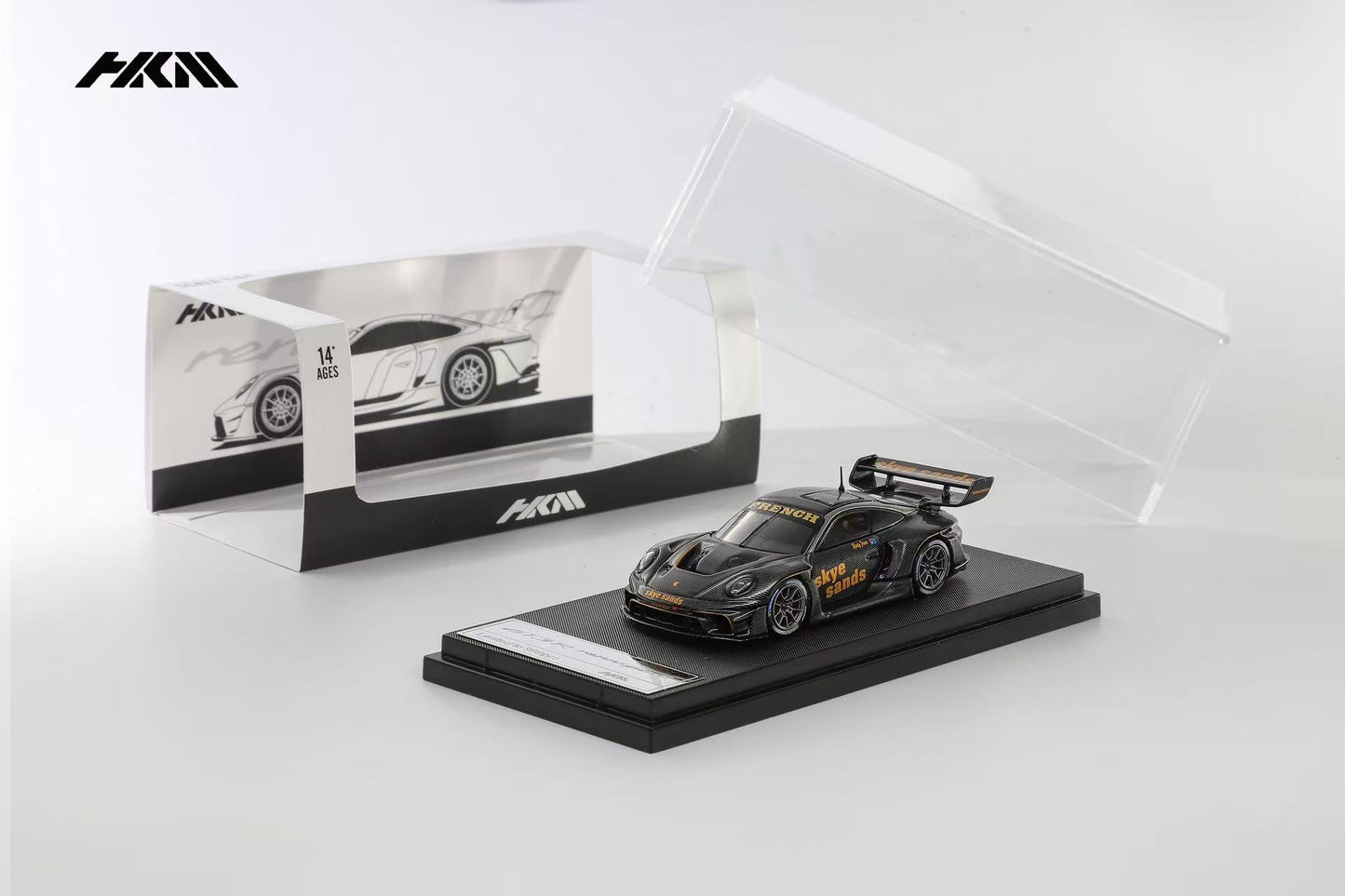 (Preorder) HKM 1:64 Porsche 911 (992) GT3 R Rennsport V.2 [3 Colors]