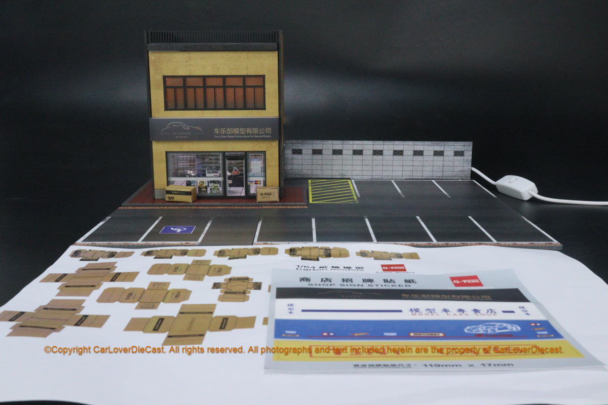G-Fans 1:64 Store Buidling Diorama 710026