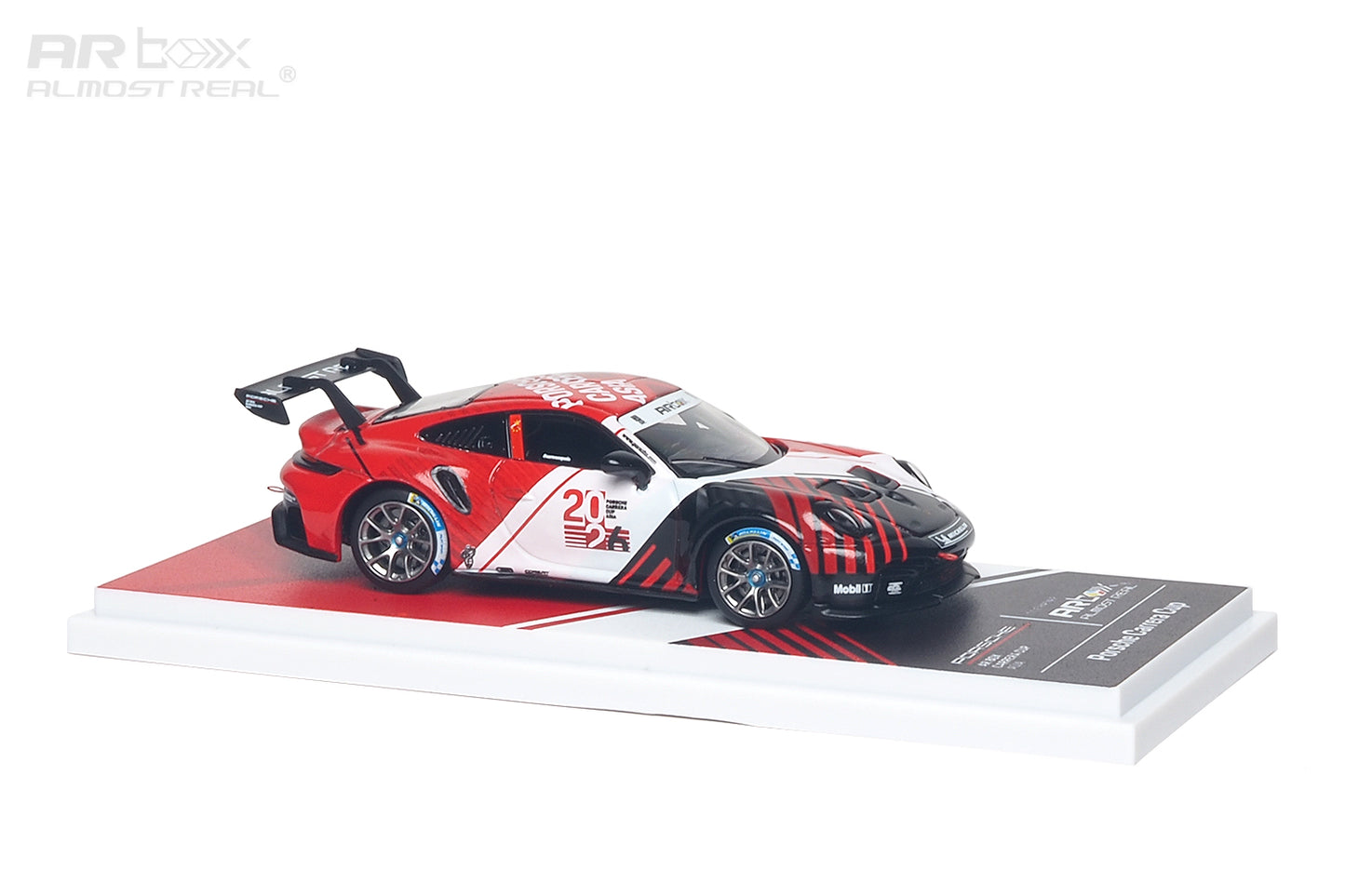 (Preorder) ALMOST REAL 1:64 Cup Porsche ARbox Carrera Cup Asia 2026 Hero Car 640010001