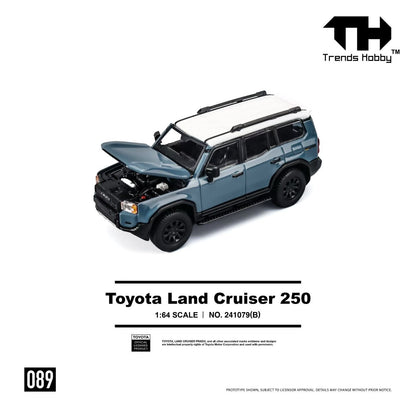 (Preorder) Trends Hobby 1:64 Toyota Cruiser 250 BLUE 241079(B)