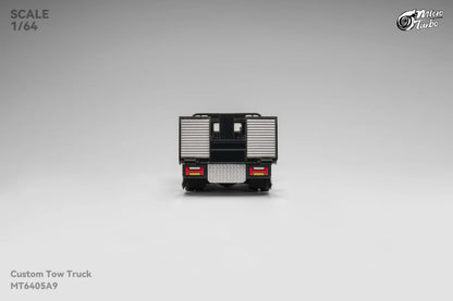 Microturbo 1:64 Custom Tow Truck - Black/Chrome