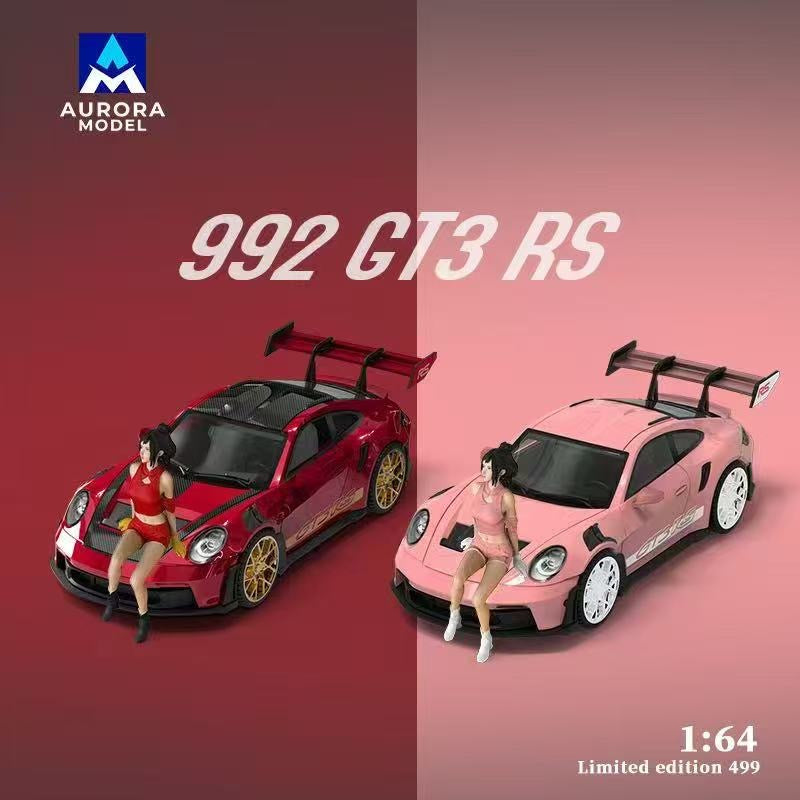 Aurora Model 1:64 Porsche 992 GT3 RS *Regular* [2 Colors] (Preorder)