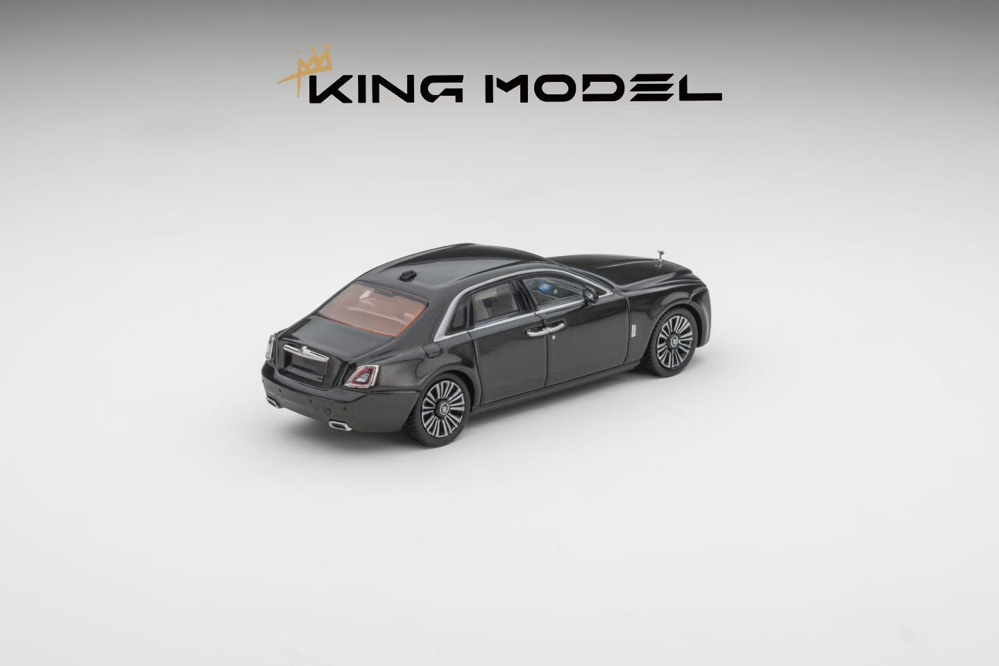 King Model 1:64 Rolls Royce Ghost Black/White [2 Colors] – CarBro MC