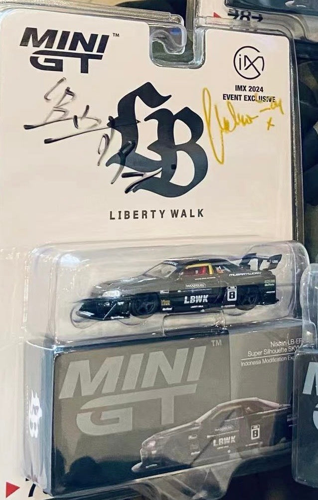 Mini GT 1:64 Nissan LB-ER34 Super Silhouette Skyline IMX 2024 [Event Edition]