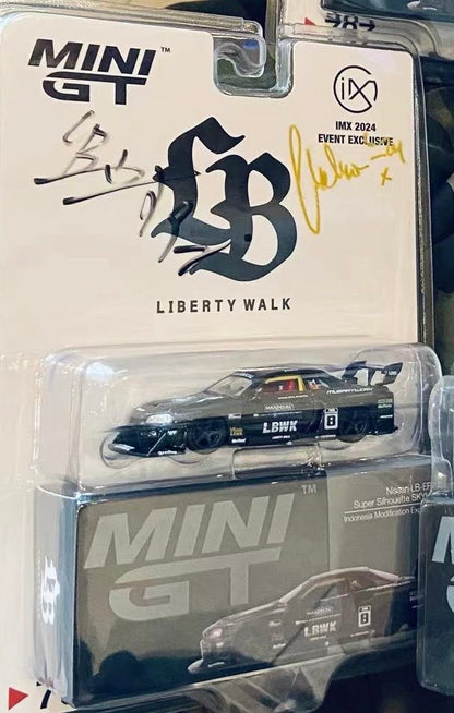 Mini GT 1:64 Nissan LB-ER34 Super Silhouette Skyline IMX 2024 [Event Edition]