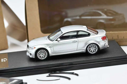 7CM Model 1:64 BMW 1M Coupe E82 Glacier Silver Metallic
