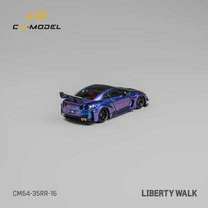 CM Model 1:64 Nissan LBWK 35GT-RR Chameleon with Carbon