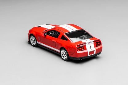 (Preorder) GreenLight & Motorhelix 1:64 Ford Mustang Shelby GT500 Super Snake 2007 1251005A/1251006A [2 Colors]