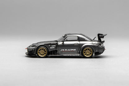 (Preorder) Motorhelix 1:64 Honda S2000 J‘s Racing Moon Rock Metallic M65145