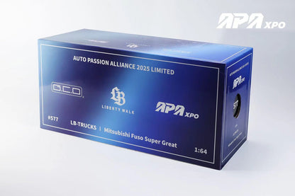 (Preorder) GCD 1:64 LBWK LB-Truck Mitsubishi Fuso Super Great Foshan 2025 APA XPO Exclusive [Event Edition]