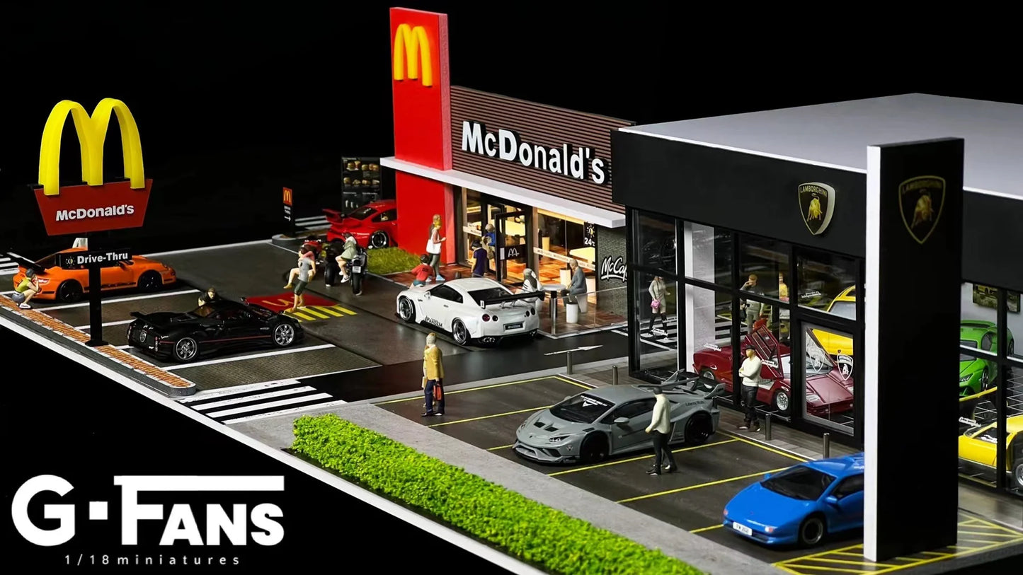 G-Fans 64 McDonald’s Diorama 710033