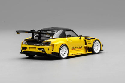 (Preorder) Motorhelix 1:64 Honda S2000 J‘s Racing New Indy Yellow M65146