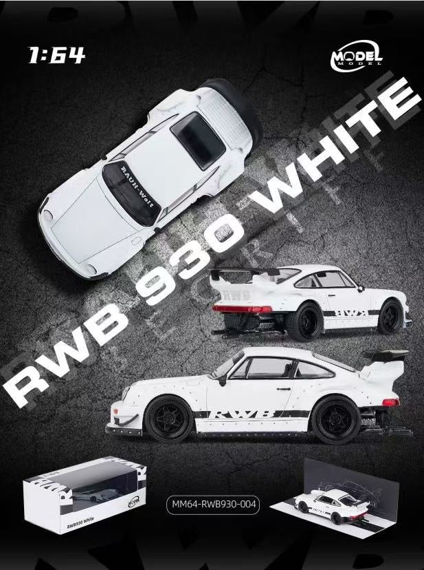 (Preorder) Model Model 1:64 RWB 930 Black/WhiteMM64-RWB930-001/MM64-RWB930-004 [2 Colors]