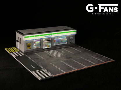G-Fans 1:64 FamilyMart Diorama 710021