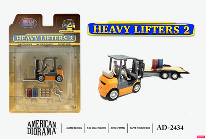 American Diorama 1:64 Figure set - Heavy Lifters AD-2434