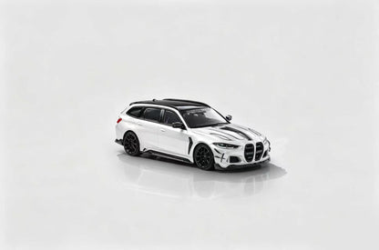 White car on a light gray background